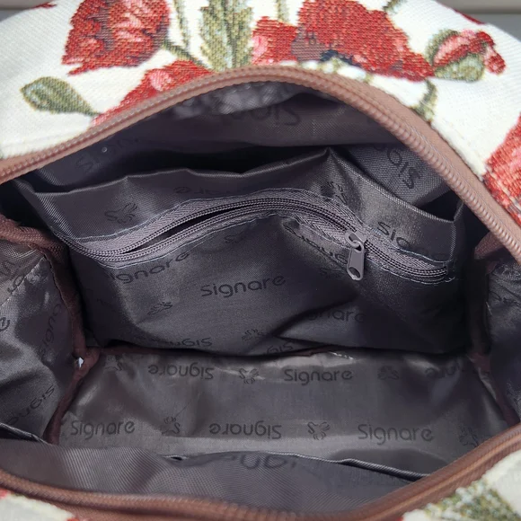 Signare Tapestry Backpack – Poppy Floral Print - Picture 8 of 10